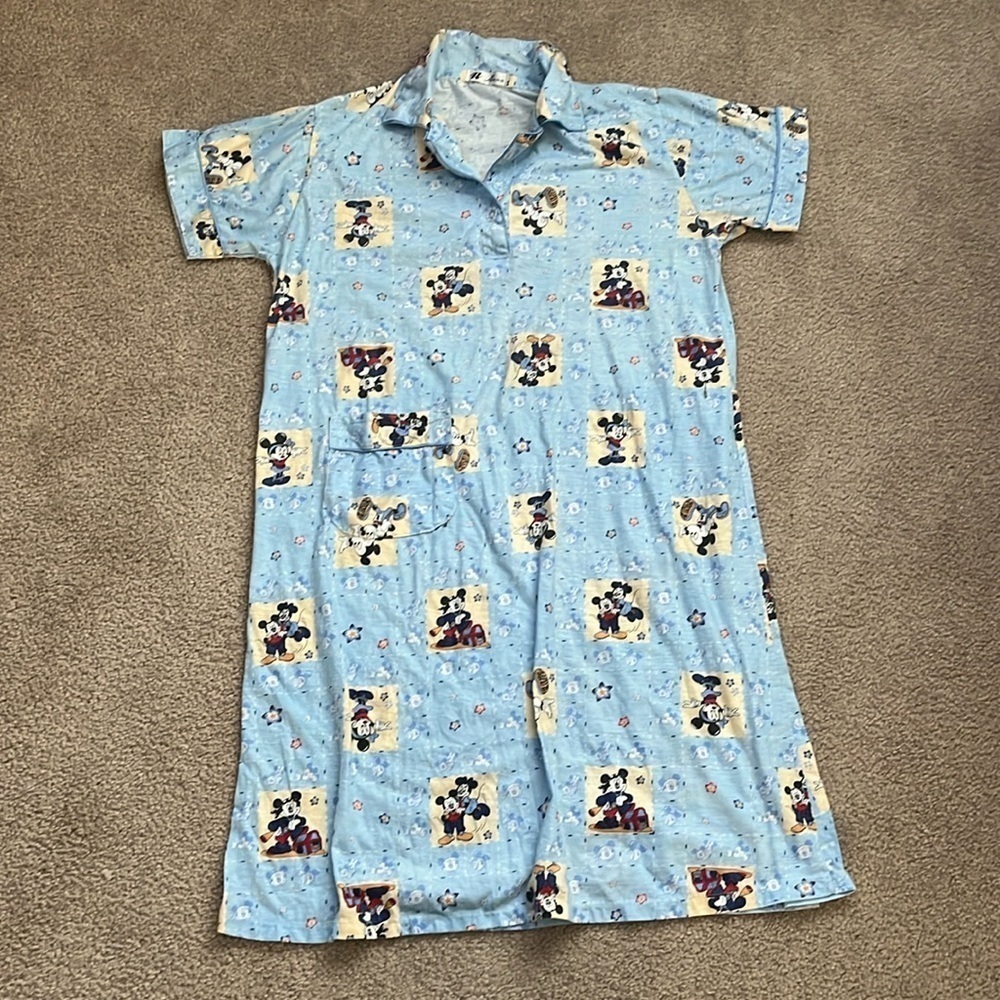 “Vintage Mickey &Minnie- nightgown size medium”